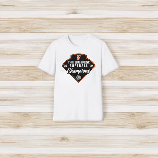 Big West Softball Cal State Fullerton Champions T-Shirts 2024