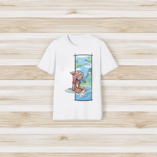 Ivara on a lily pad t shirt