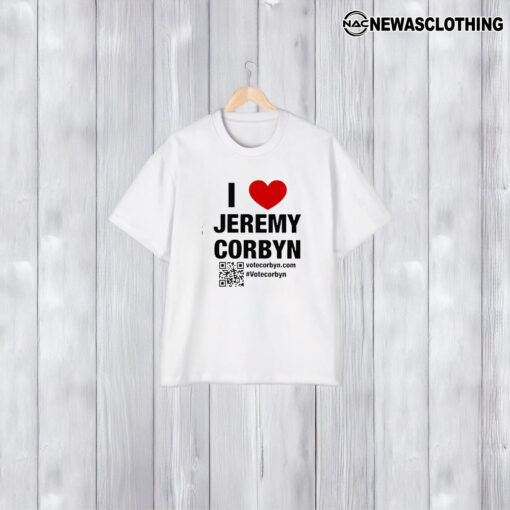 Laura Alvarez I Love Jeremy Corbyn T-Shirt2