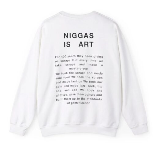 Niggas is Art T-Shirts