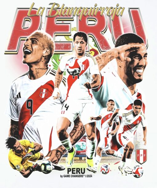 PERU By Game Changers 2024 T-Shirt White