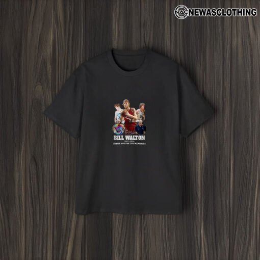 Rip Bill Walton 1952-2024 Thank You For The Memories T-Shirt1