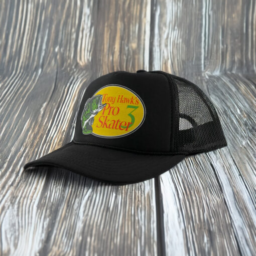 Skateboard Fishing Trucker Hat