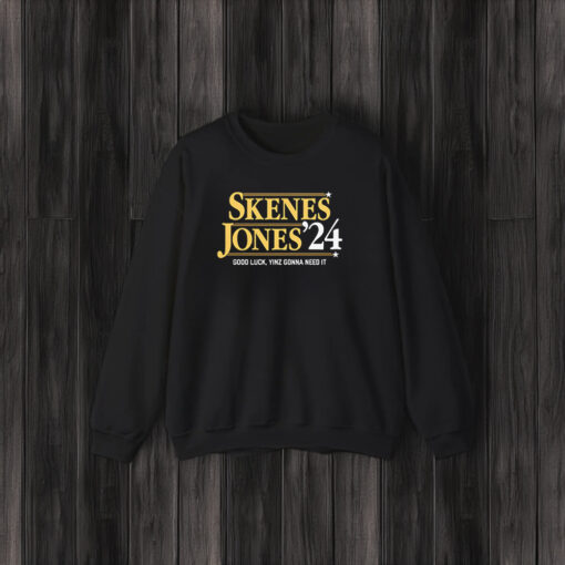 Skenes-Jones' 24 Good Luck, Yinz Gonna Need It Shirt