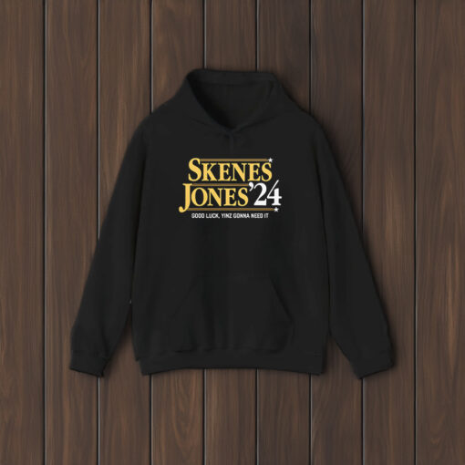 Skenes-Jones' 24 Good Luck, Yinz Gonna Need It Shirts