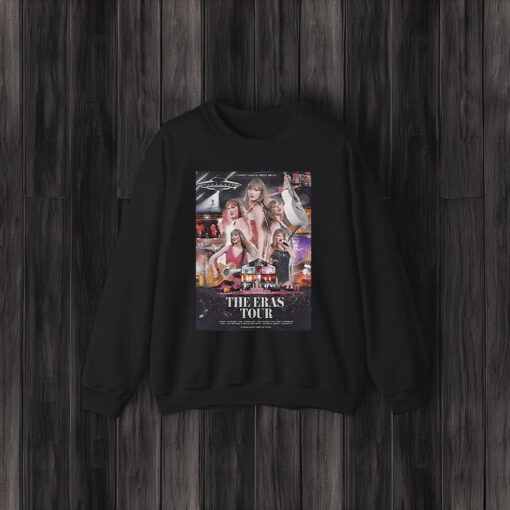 Taylor The Eras Tour Lights Camera Bitch Smile Shirt