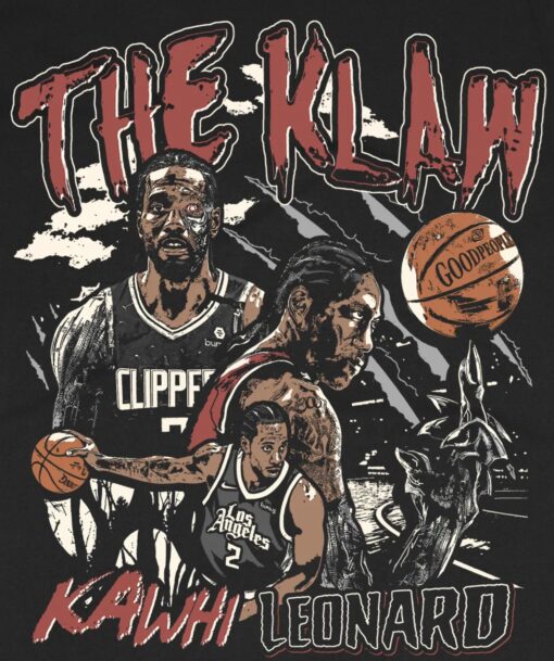 The Klaw Kawhi Leonard Shirt DS