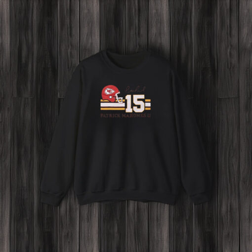 Chiefs Patrick Mahomes Ii #15 T-Shirt3