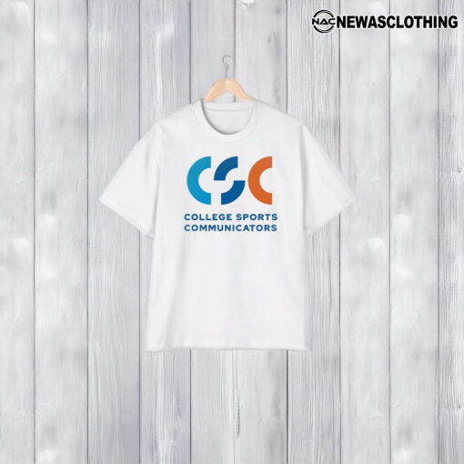 College Sports Communicators Logo T-Shirt2