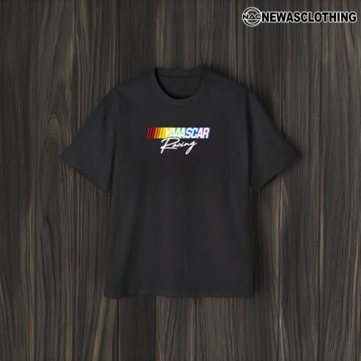 Nascar Racing LGBT Flag T-Shirt2