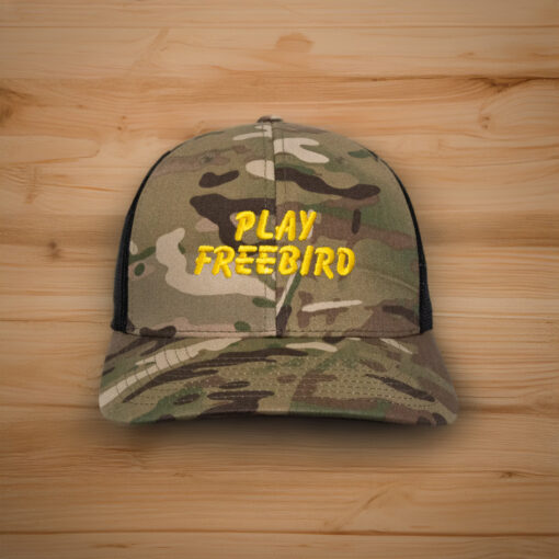 Play Freebird Retro Trucker Hat Cap