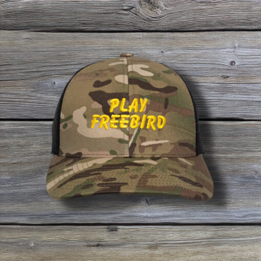 Play Freebird Retro Trucker Hat Caps