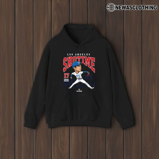 Shohei Ohtani 27 Los Angeles Shotime Baseball T-Shirt1