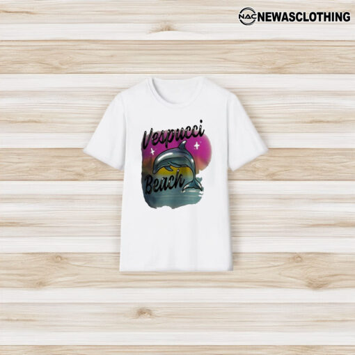 Vespucci Beach Dolphins T-Shirt3