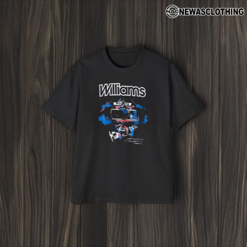 Williams Racing Vintage Inspired Champion Fw18 1996 T-Shirt1