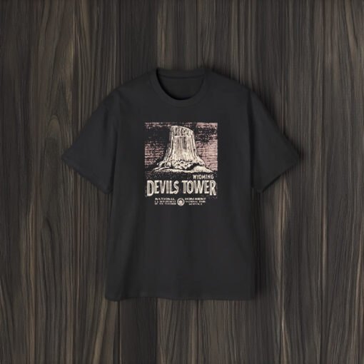 Wyoming Devils Tower National Monument Us Department T-Shirt2