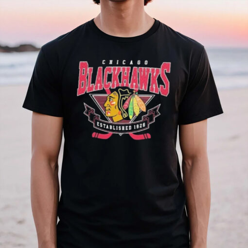 Chicago Blackhawks Starter Team Logo Graphic T-Shirt