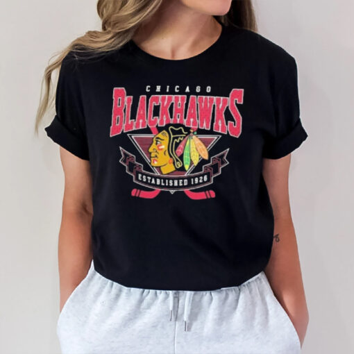 Chicago Blackhawks Starter Team Logo Graphic T-Shirt1