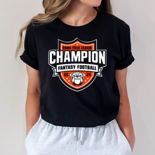 Dawg Pack League Champion Fantasy Football 2024 T-Shirt1