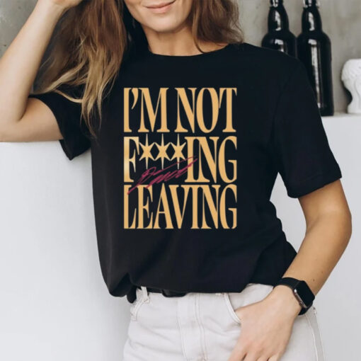 Donovan Mitchell Im Not Fcking Leaving T-Shirt1