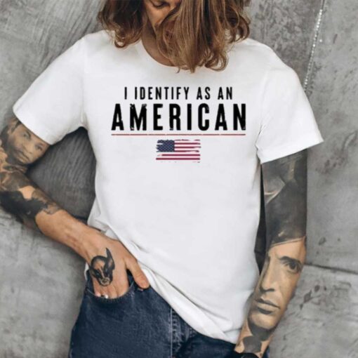 I Identify As An American Flag Tee2