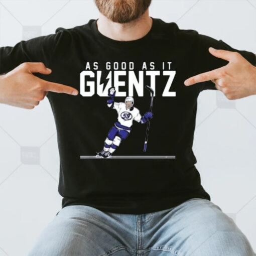 Jake Guentzel Tampa Bay As Good As It Guentz T-Shirt