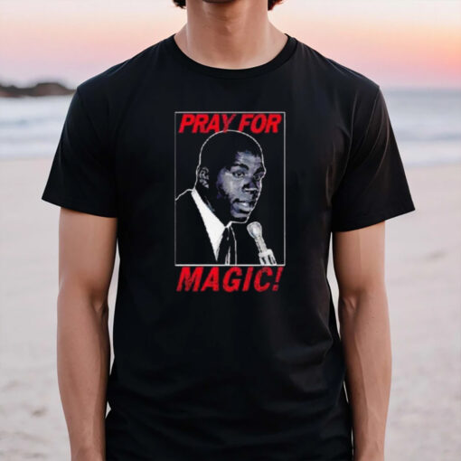 Jared Mccain Wearing Pray For Magic T-Shirt