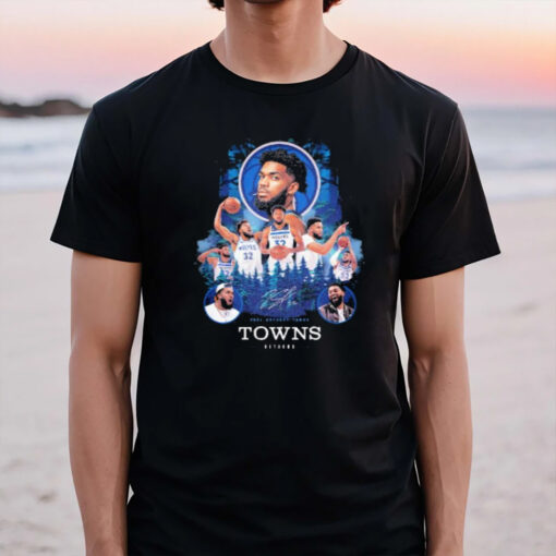 Karl Anthony Towns Towns Returns Signature T-Shirt