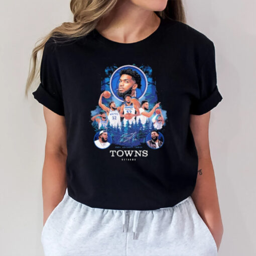 Karl Anthony Towns Towns Returns Signature T-Shirt1