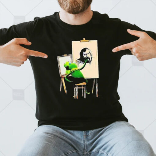 Kermit The Frog Drawing Jim Henson Tee