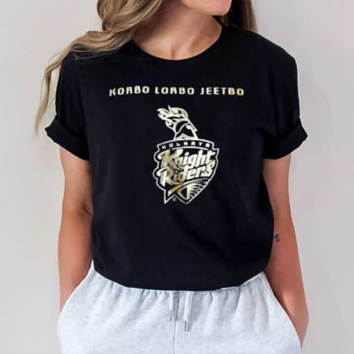 Korbo Lorbo Jeetbo Holkata Knight Riders Champion 2024 T-Shirt1