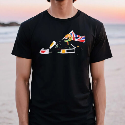 Lewis Hamilton Soldier Race 2024 T-Shirt