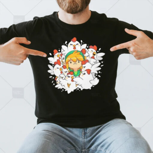 Link Surrounded By Cuccos Impossible Situation T-Shirt