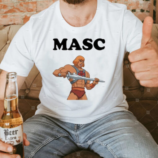 Masc He-Man Cartoon T-Shirt