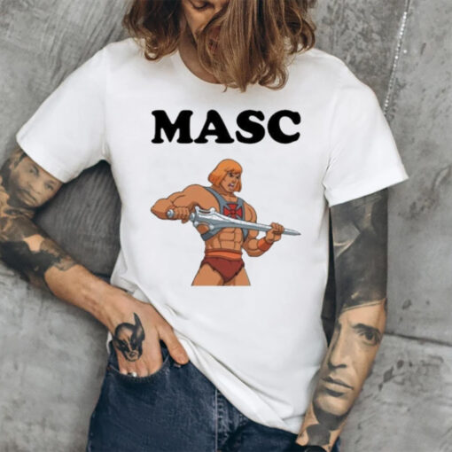 Masc He-Man Cartoon T-Shirt1