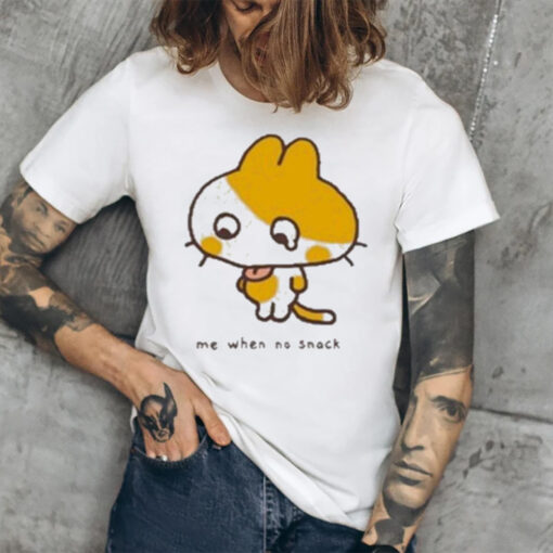 Me When No Snack Cat T-Shirt2