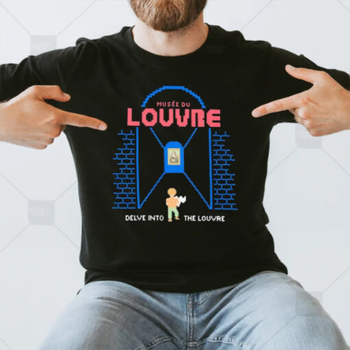 Musée Du Louvre Delve Into The Louvre Pixel T-Shirt