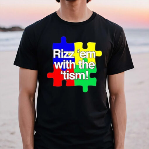 Puzzle Rizz ‘Em With The ‘Tism T-Shirt