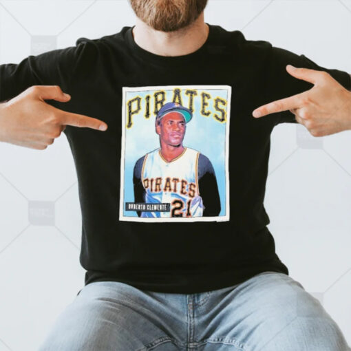 Roberto Clemente Pittsburgh Pirates Mitchell & Ness Cooperstown Collection Collectors Connection T-Shirt