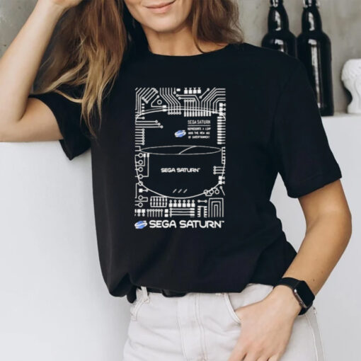 Sega Saturn Represents A Leap Into The New Age Of Entertainment T-Shirt1