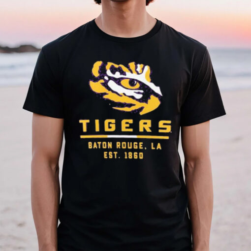 Tigers Baton Rouge La Est 1860 T-Shirt