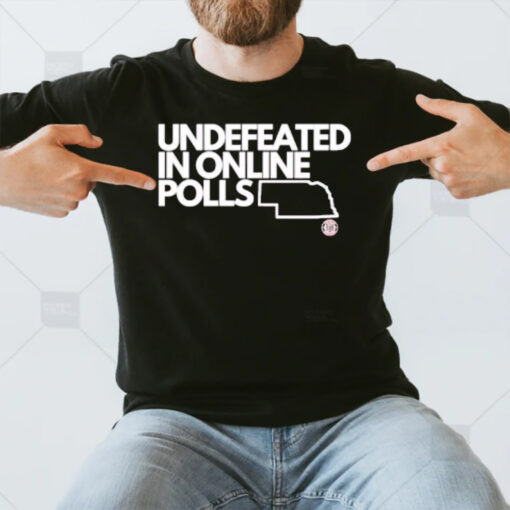 Undefeated In Online Polls Map T-Shirt