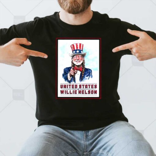 United States Of Willie Nelson T-Shirt3