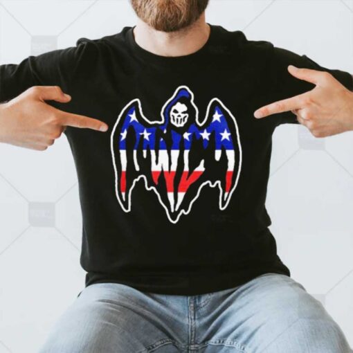 Warren Lotas Stars And Stripes Bat Reaper T-Shirt