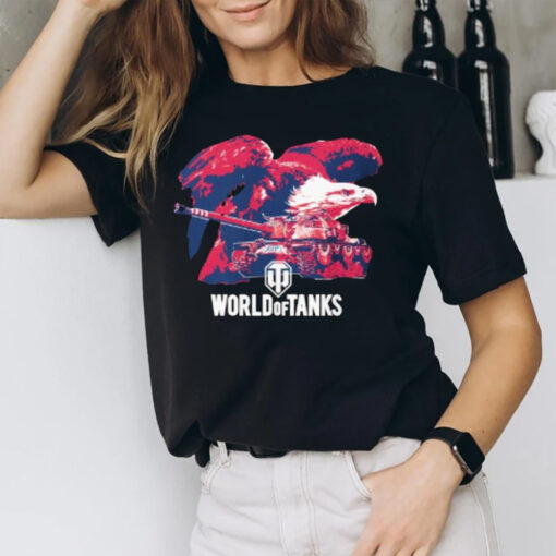 Wot July 4th Eagle World Of Tanks 2024 T-Shirt1